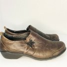 Romika Shoes Women Size 10 Brown Leather Comfort Shoe Casual Nurse Teacher Wear