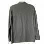 Brooks Brothers Shirt Men Grey M Small Black Logo Collared Long Sleeve Business