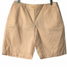NWT Ann Taylor Loft Shorts Size 4 Peach Bermuda Front Back Pockets Summer Wear