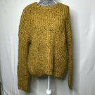 Universal Threads Sweater Women XL Gold Knit Long Sleeve Round Neck Casual Wear