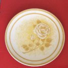 Royal China Plate10" by on Ironstone Gold Rose Design Made in USA VTG