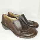 Artisan Shoes Women Size 7 Dark Brown Side Zipper Comfort Heel Casual Office