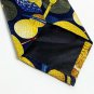 Beans McGee NeckTie Blue Multicolored Golf Design 100% Polyester Office Work