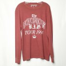 The Notorious Shirt Large Red B.I.G. Long Sleeve Round Neck Biggie 100% Cotton