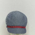 San Diego Hat Company Toddler 2-4 Grey Side Button Anchor "X" Stitching Spring