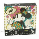 Minnie Mouse Puzzle 14" X 11" 500 Piece Disney Original Floral Hi Actual Image