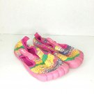 Newtz Water Shoes Girls Pink Multicolored Swimming Shoes Beach Pool Wear
