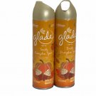 Glade Spray Set of 2 Toasty Pumpkin Spice Limited Edition Full Size 8oz each NEW