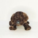 Ganz Brown Dog Plush Childrens Stuffed Animal Small Playtime Toy