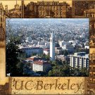 University of Berkeley California Laser Engraved Wood Picture Frame (5 x 7)