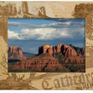 Cathedral Rock Arizona Laser Engraved Wood Picture Frame (5 x 7)