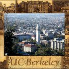 University of Berkeley California Laser Engraved Wood Picture Frame (4 x 6)