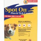 Zodiac Flea & Tick Spot On For Small Dogs 16 to 31 Pounds 4 month Supply