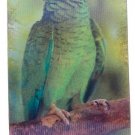 3-D Bookmark El Yunque National Forest with Parrot and Waterfall