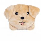 Zippy Paws Squeakie Bun Dog Toy, Gold