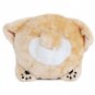 Zippy Paws Squeakie Bun Dog Toy, Gold