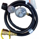 5FT Two Stage Propane Regulator & Hose with QCC1/Type1  model RT812-IQ5/8