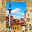 Poland Laser Engraved Wood Picture Frame Portrait (5 x 7)