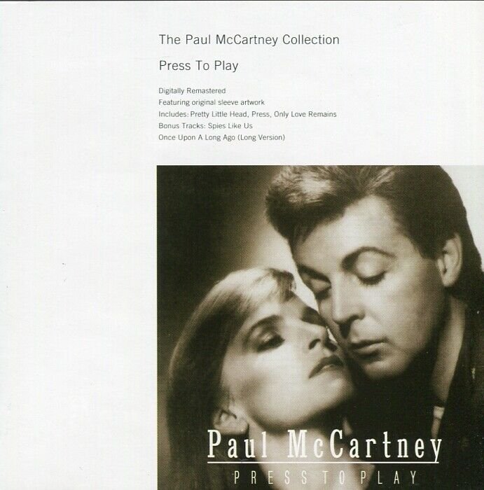 Paul McCartney &acirc;��- Press To Play - CD