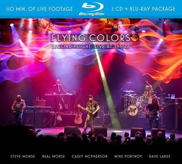 Flying Colors &acirc;�� Second Flight: Live At The Z7 Blu Ray + 2 CD Digipack