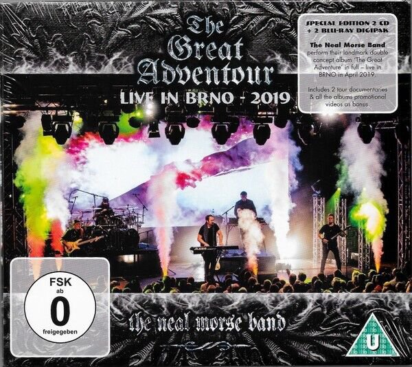 The Neal Morse Band &acirc;�� The Great Adventour: Live In Brno - 2019 2 CD + 2 BLU-RAY