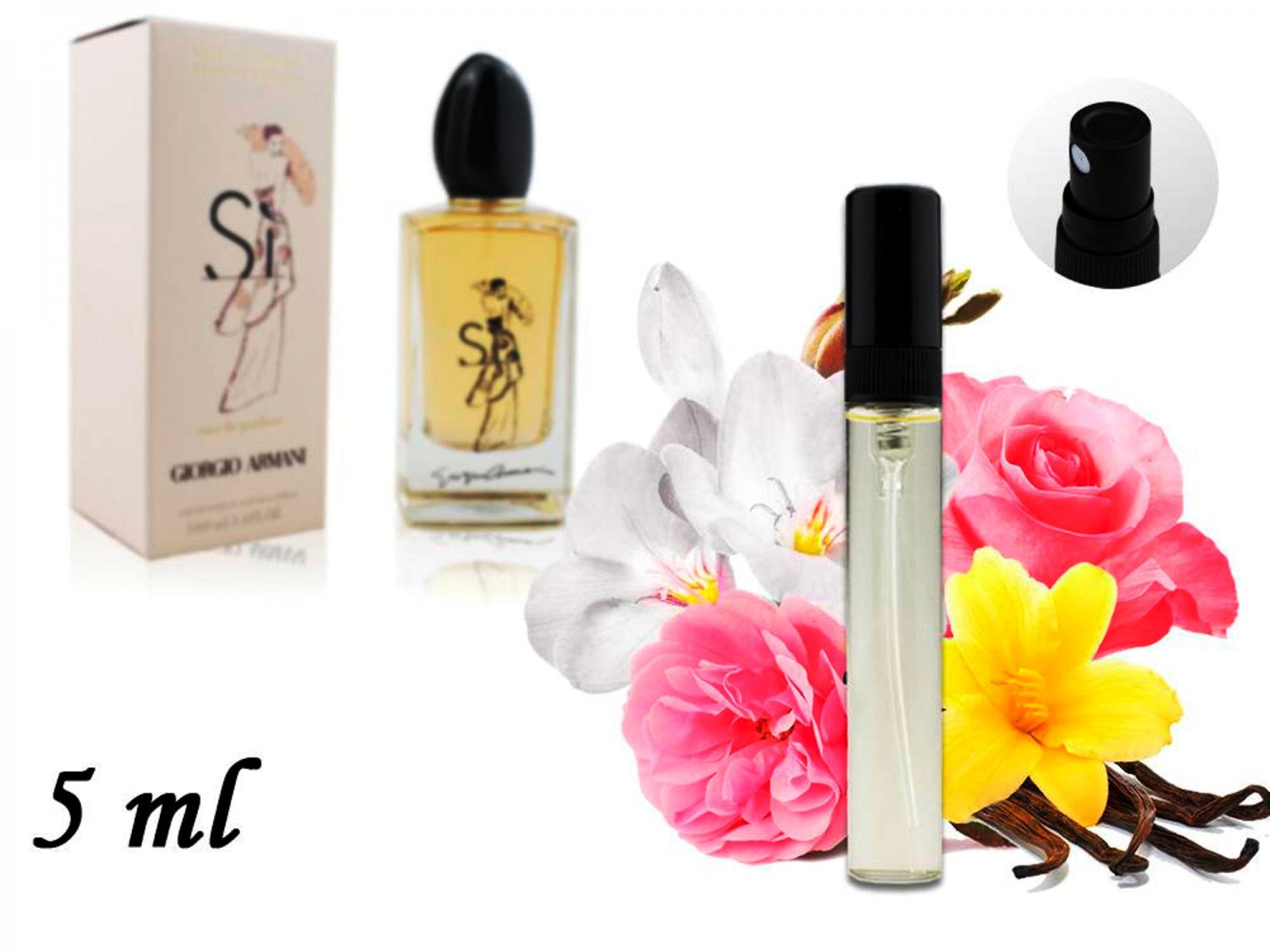 GIORGIO ARMANI SI LIMITED EDITION (2018), Edp, Decanter, 5 ml / 0.17 fl.oz. (331706)