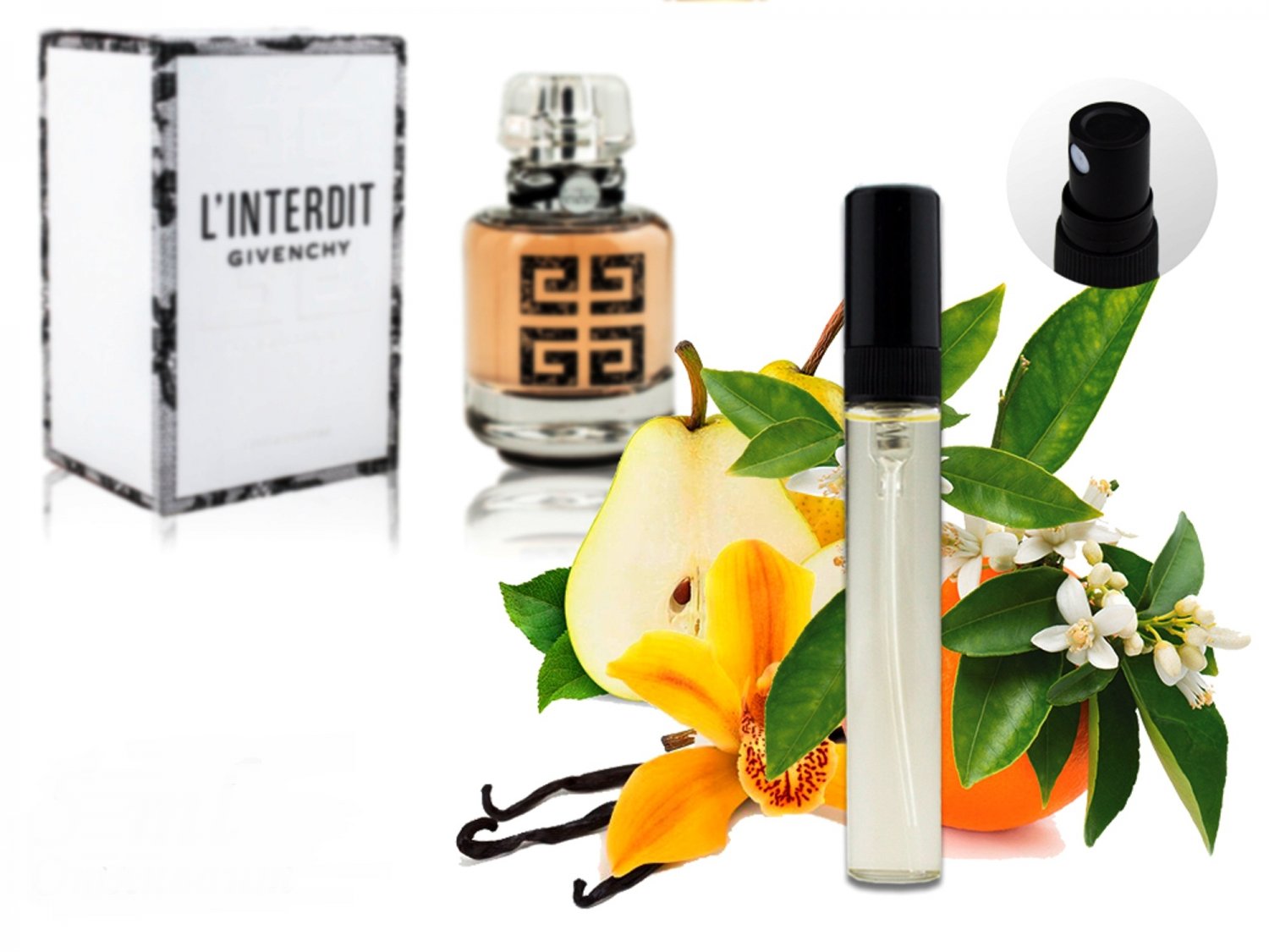GIVENCHY L'INTERDIT EDITION COUTURE, Decanter Edp, 5 ml / 0.17 fl.oz. (330506)