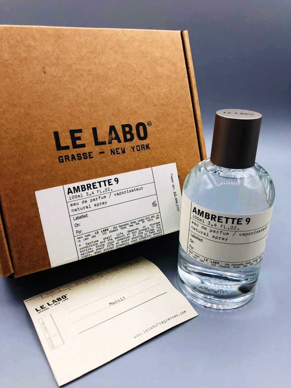 LE LABO AMBRETTE 9 EDP 100 ml / 3.4 fl oz (3541823)