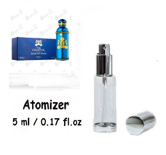 Alexandre J Zafeer Oud Vanille EDP Travel Sample Decanter Atomizer 5ml / 0.17oz