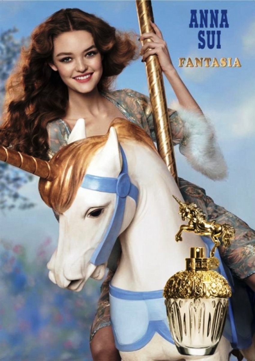 ANNA SUI FANTASIA EDT Travel Sample Decanter Atomizer 10ml / 0.34oz #18