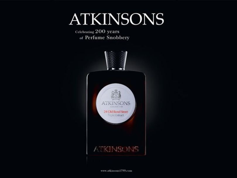 ATKINSONS 24 OLD BOND STREET TRIPLE EXTRACT EDT Travel Sample Atomizer 10ml / 0.34oz #10