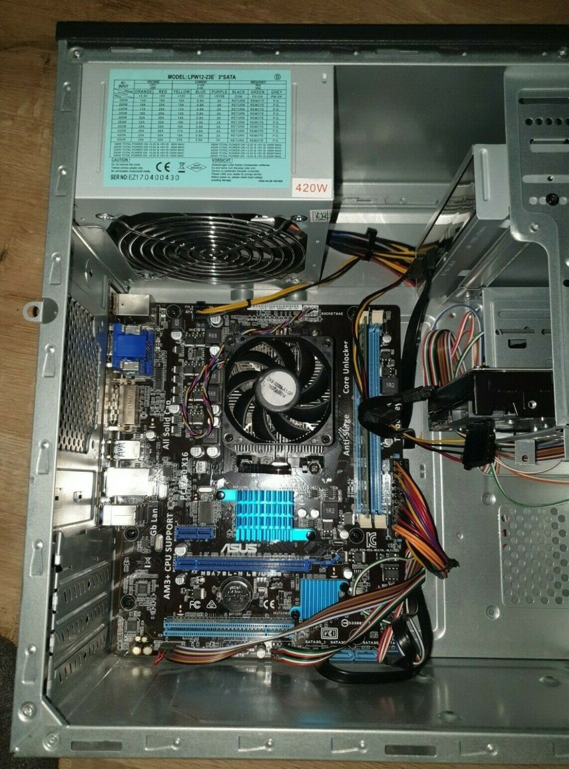Computer PC System AMD FX 6100 6x3.9GHz SixCore 2TB 8GB Rechner Gaming Business