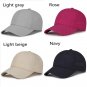 1pc Men Women Summer Snapback Quick Dry Mesh Baseball Cap Sun Hat Bone Breathable Hats