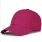 1pc Men Women Summer Snapback Quick Dry Mesh Baseball Cap Sun Hat Bone Breathable Hats