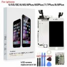 LCD touch screen for iPhone 5/5C/ 5C/5S / SE / 6/6 Plus /6S /6S/6S Plus /7 /7Plus/8 / 8Plus