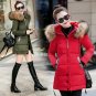 Korean Slim Hooded Down Cotton-padded Jacket