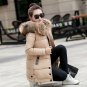 Korean Slim Hooded Down Cotton-padded Jacket