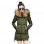 Korean Slim Hooded Down Cotton-padded Jacket