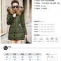 Korean Slim Hooded Down Cotton-padded Jacket
