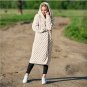 Winter 2019 Warm New Solid - Color Fashion Women's Long Knitted Sweater Hooded Cardigan Coat