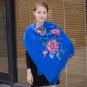 Cashmere Scarf Shawl Female Embroidered Fringed Scarf to Increase Warm Scarf