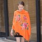Cashmere Scarf Shawl Female Embroidered Fringed Scarf to Increase Warm Scarf