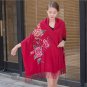 Cashmere Scarf Shawl Female Embroidered Fringed Scarf to Increase Warm Scarf