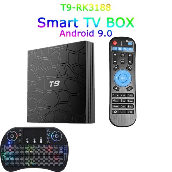 T9-RK3318 Network TV Set-top Box Android 9.0 4k HD Smart TV BOX (4+32GB/4+64GB)