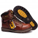 Men's Boots Casual Work Shoes Caterpillar - Size 42 - Color ( Brown )