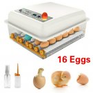 Eggs Incubator 16 Eggs Digita Mini Automatie Incubatores with Turner for Hatching Turkey