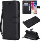 Flip Leather Soft Feel Wallet Wallet Wallet Card Holder for s7 Edge - Color : Black