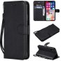Flip Leather Soft Feel Wallet Wallet Wallet Card Holder for s7 Edge - Color : Black