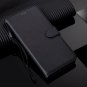 Flip Leather Soft Feel Wallet Wallet Wallet Card Holder for s7 Edge - Color : Black