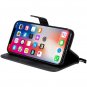 Flip Leather Soft Feel Wallet Wallet Wallet Card Holder for s7 Edge - Color : Black